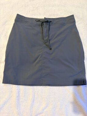Columbia Dark Slate Drawstring Skort